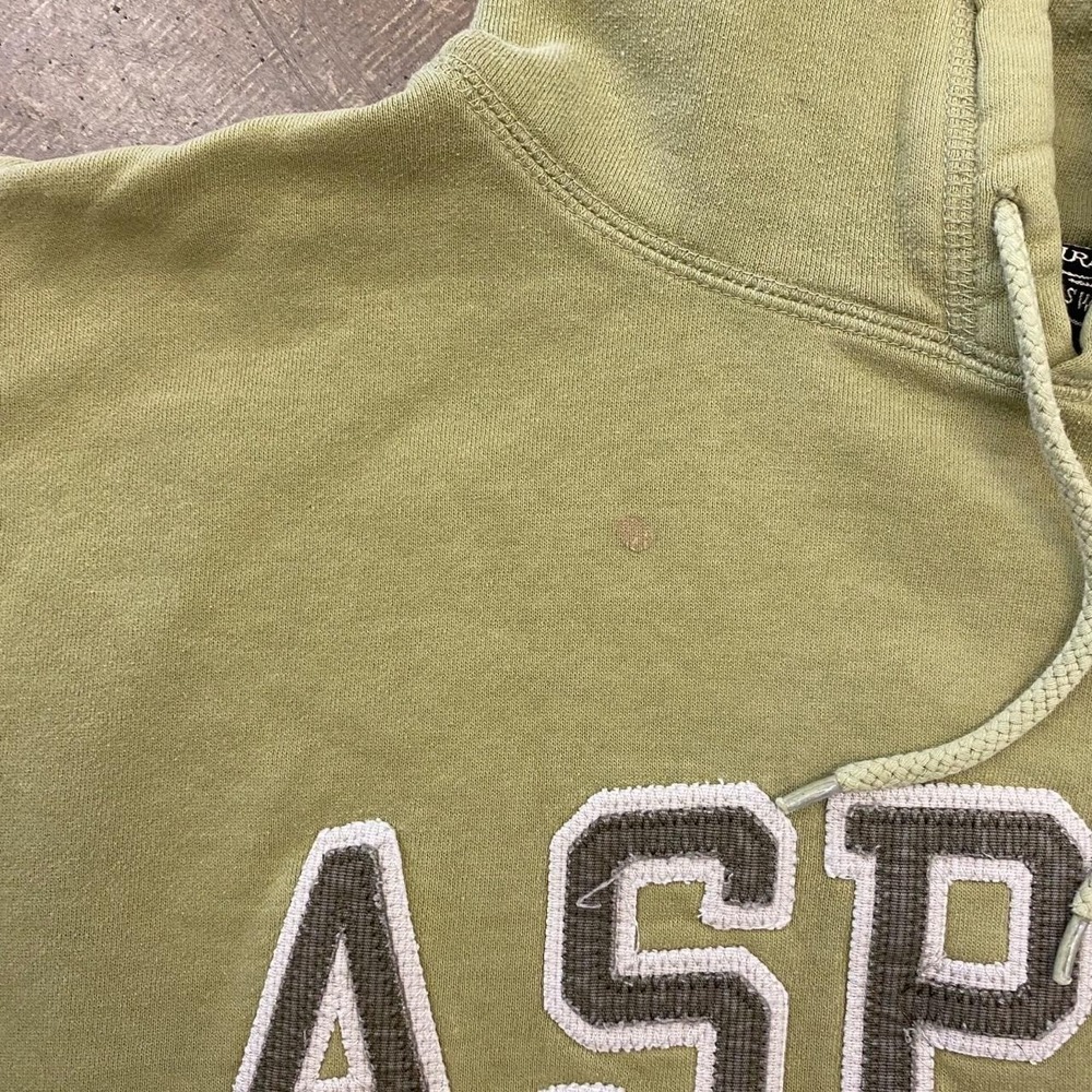 Vintage Aspen Colorado Ski Snowboarding Destination Outdoors 90s Hoodie Size L - Picture 6 of 6